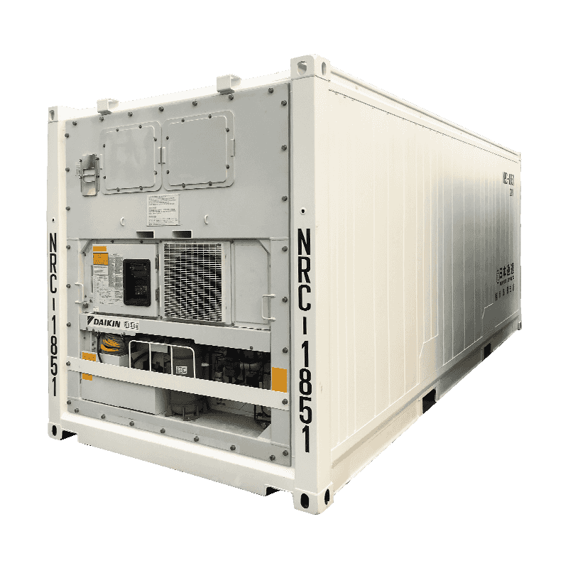 XX pedibus cibus reefer continens
