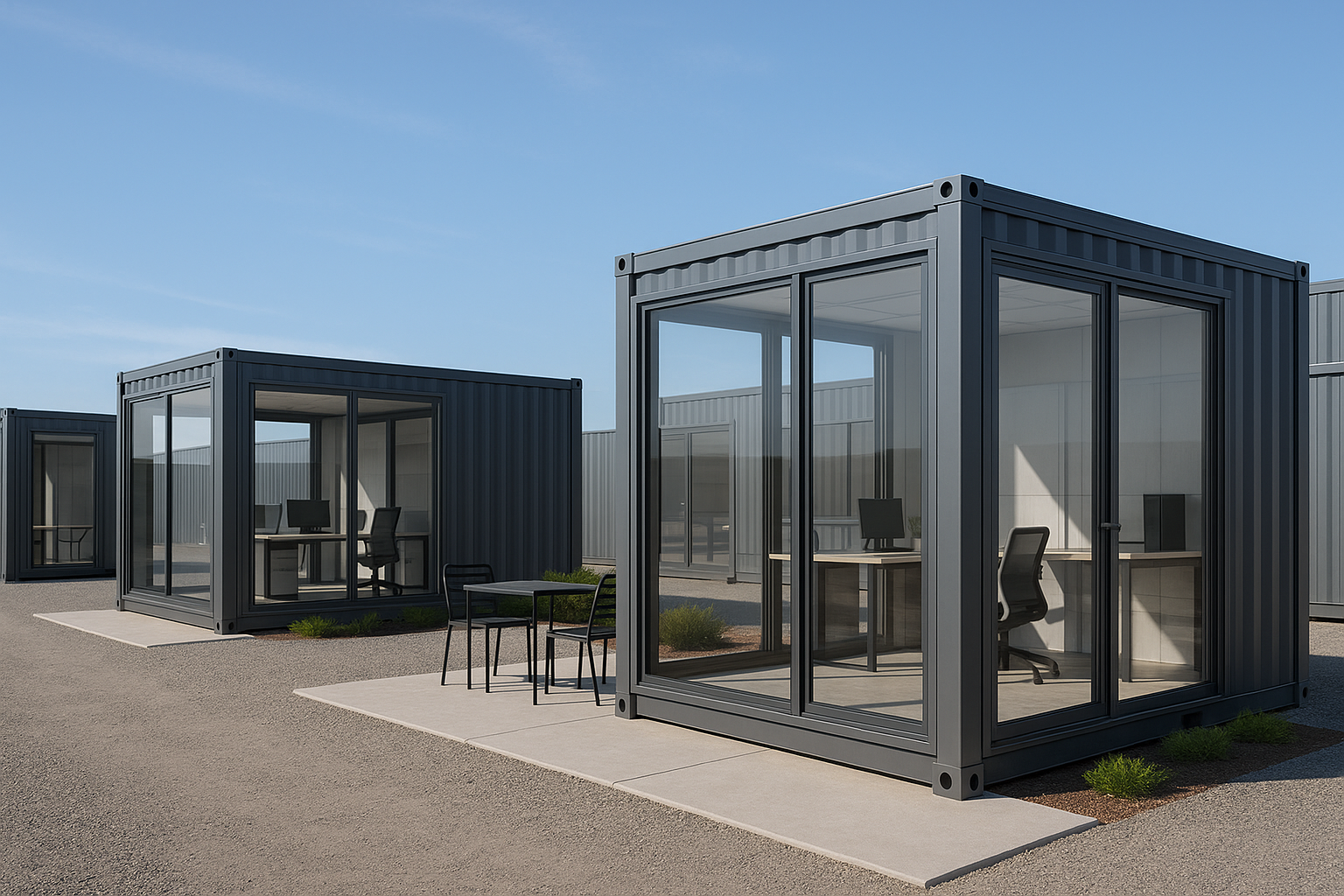 What Are the Main Design Commoda of a Prefab Container Office Compare to Traditional Construction?
