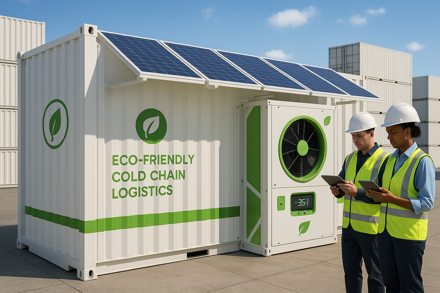 How Do Design Improvements Help Reduce the Carbon Footprint of Refrigerated Container Logistics?