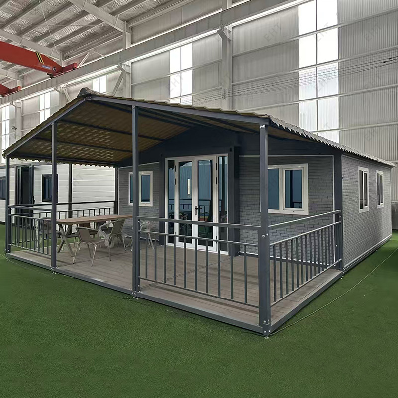 20ft Duplex Wing Expandable Continens Domus Prefabricata Mobile Living Unit