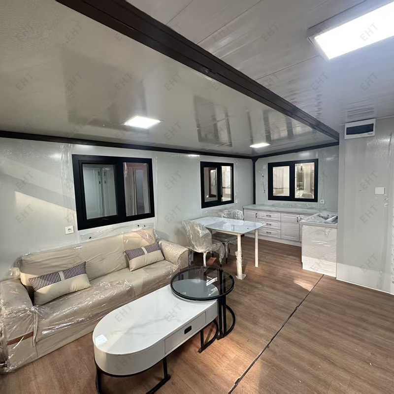 20ft Duplex Wing Expandable Continens Domus Prefabricata Mobile Living Unit